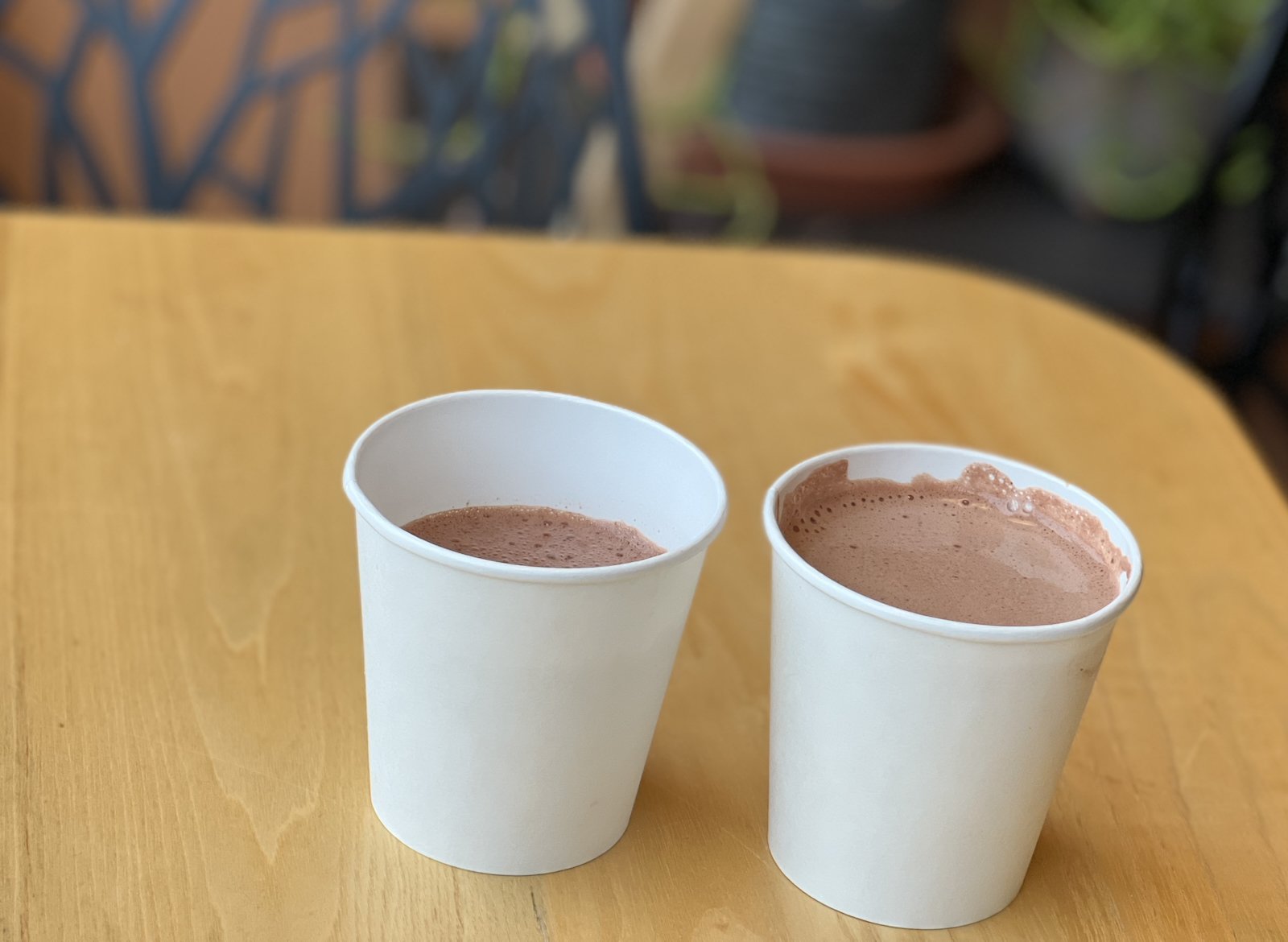 Tabal hot chocolate and sipping chocolate