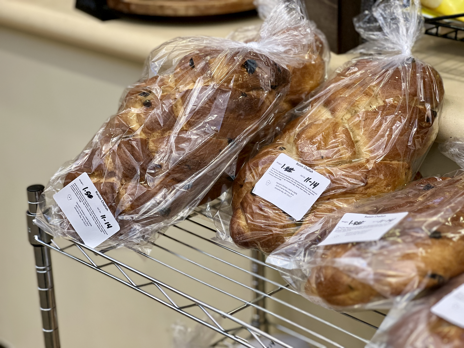 Raisin challah