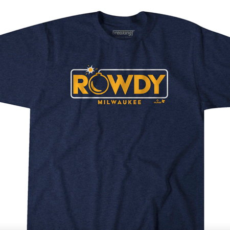 Brewers Rowdy Bomb shirt