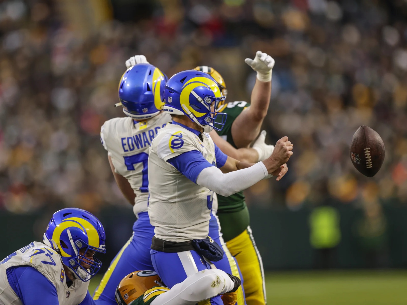 Rams' 36-28 road loss to Green Bay Packers by the numbers - Los Angeles  Times