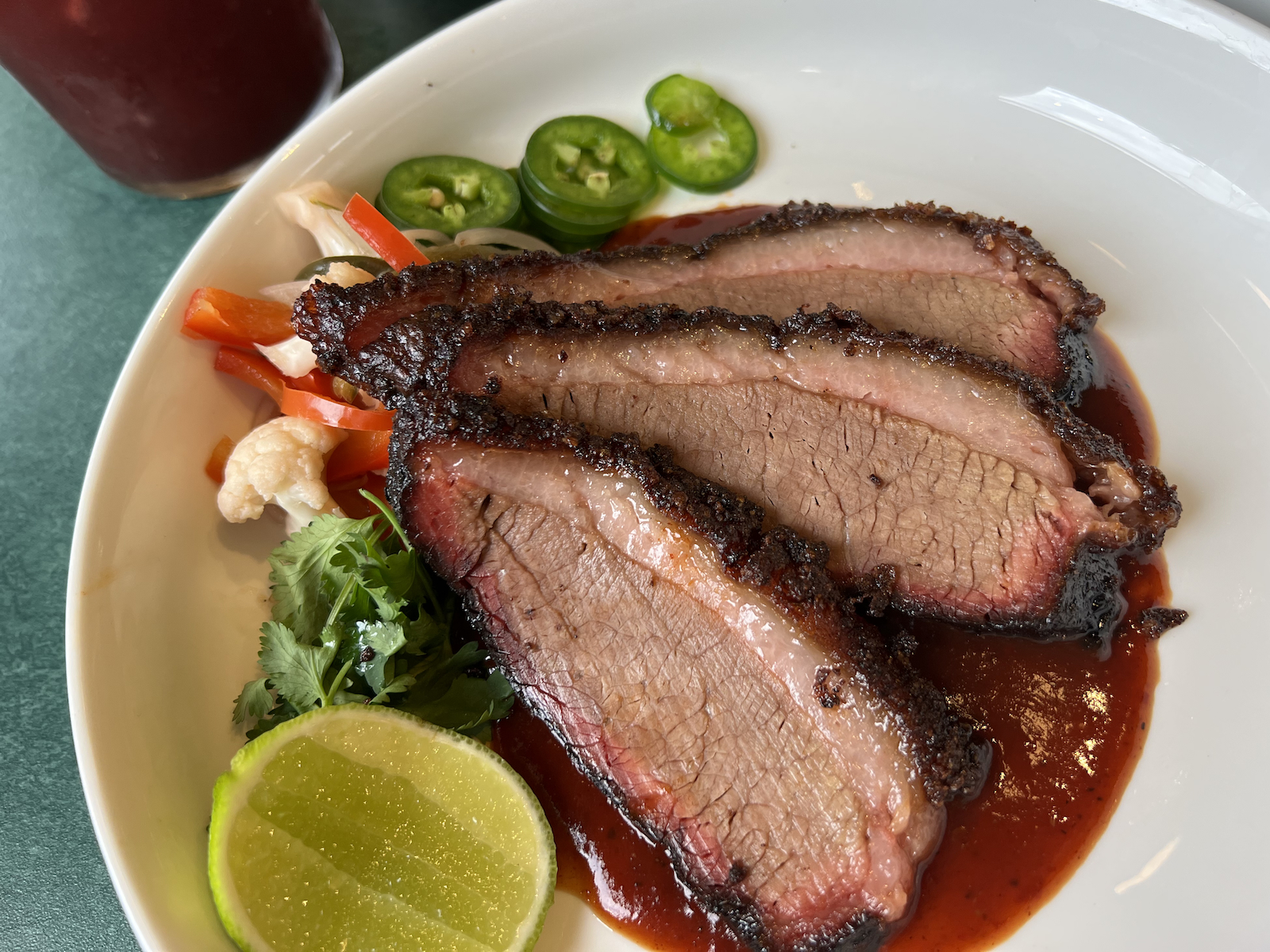 Hacienda Taproom + Kitchen brisket