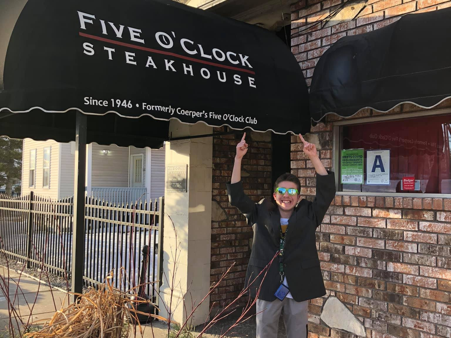 Dominic at Five O'Clock Steakhouse