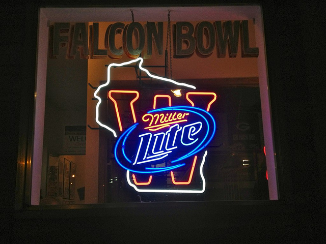 Falcon Bowl sign