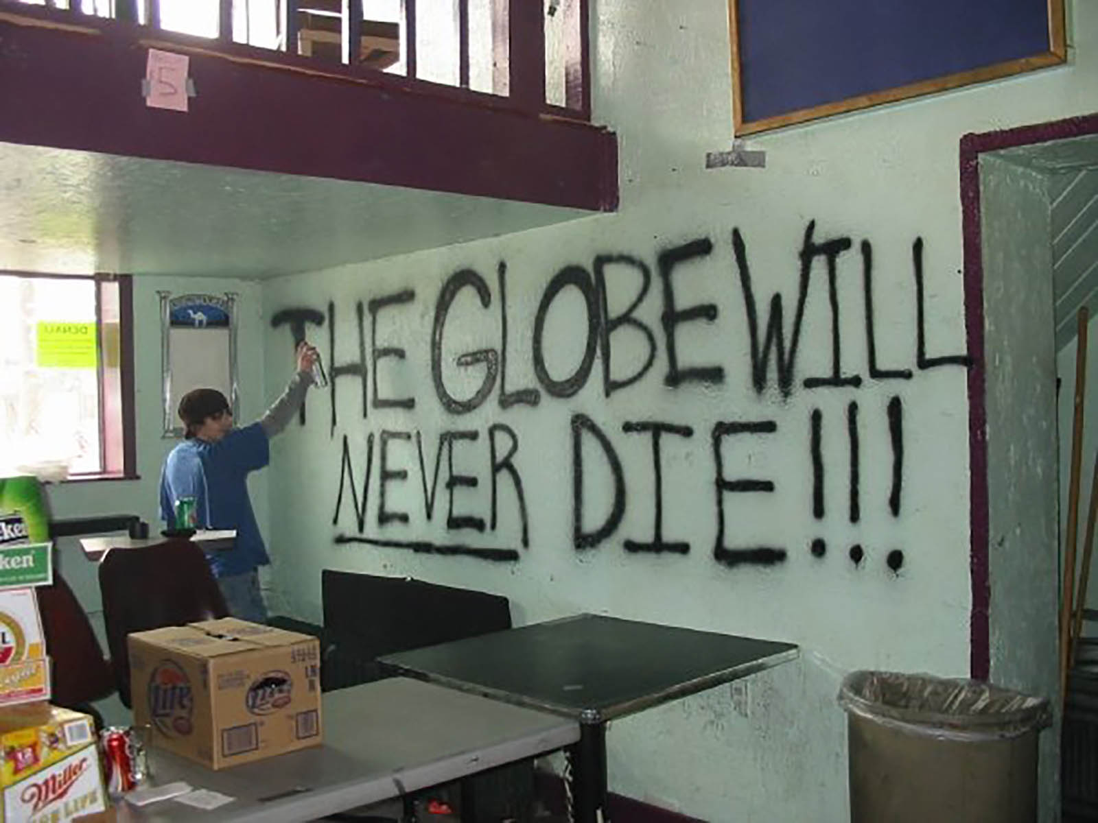 The Globe will never die!!!