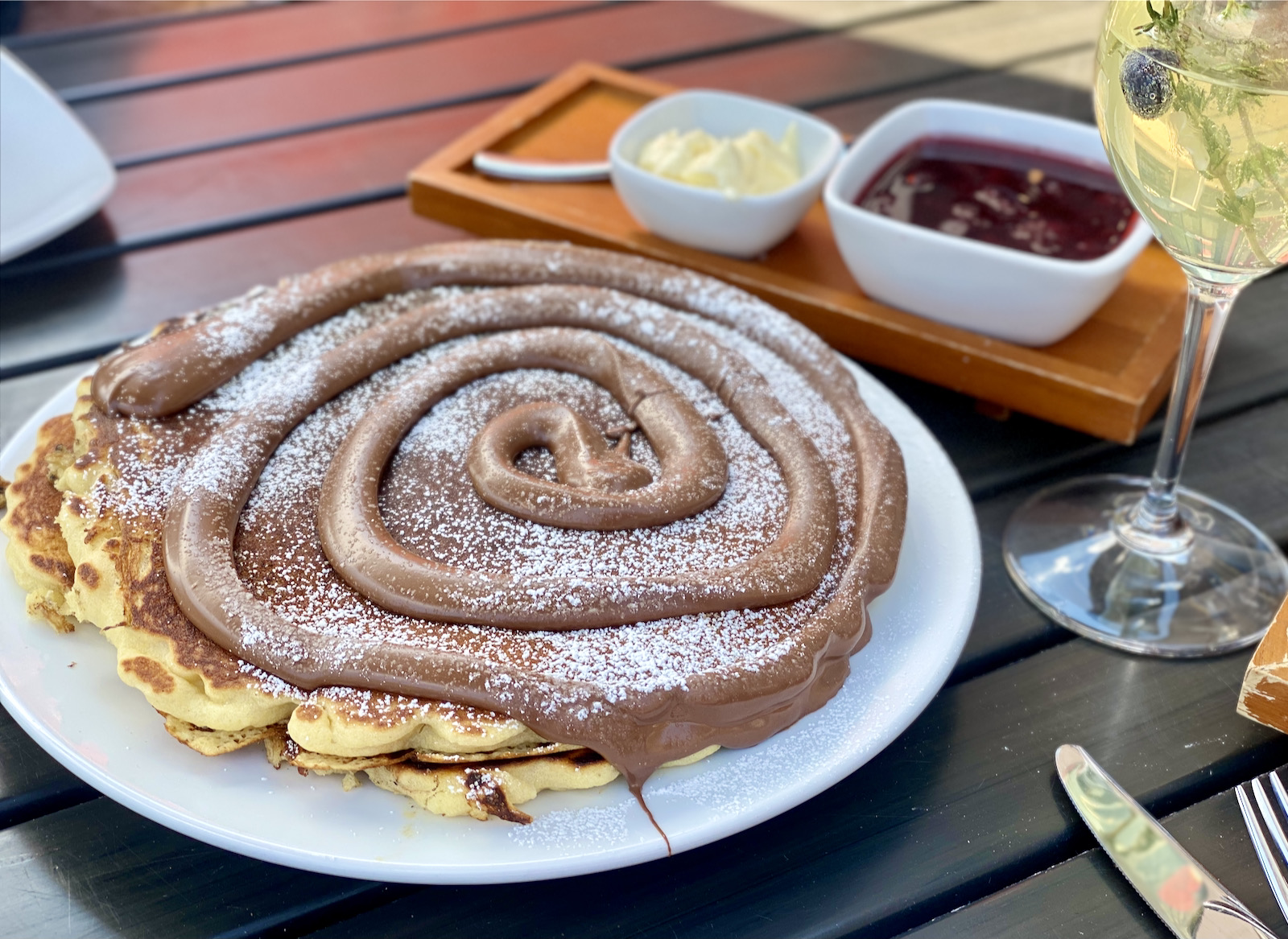 Nutella pancakes