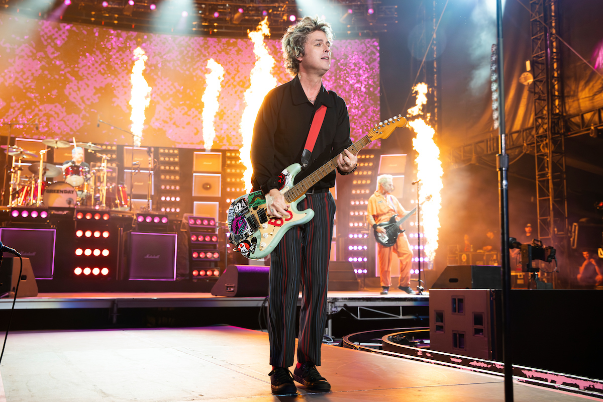 Billie Joe Armstrong of Green Day at American Family Field