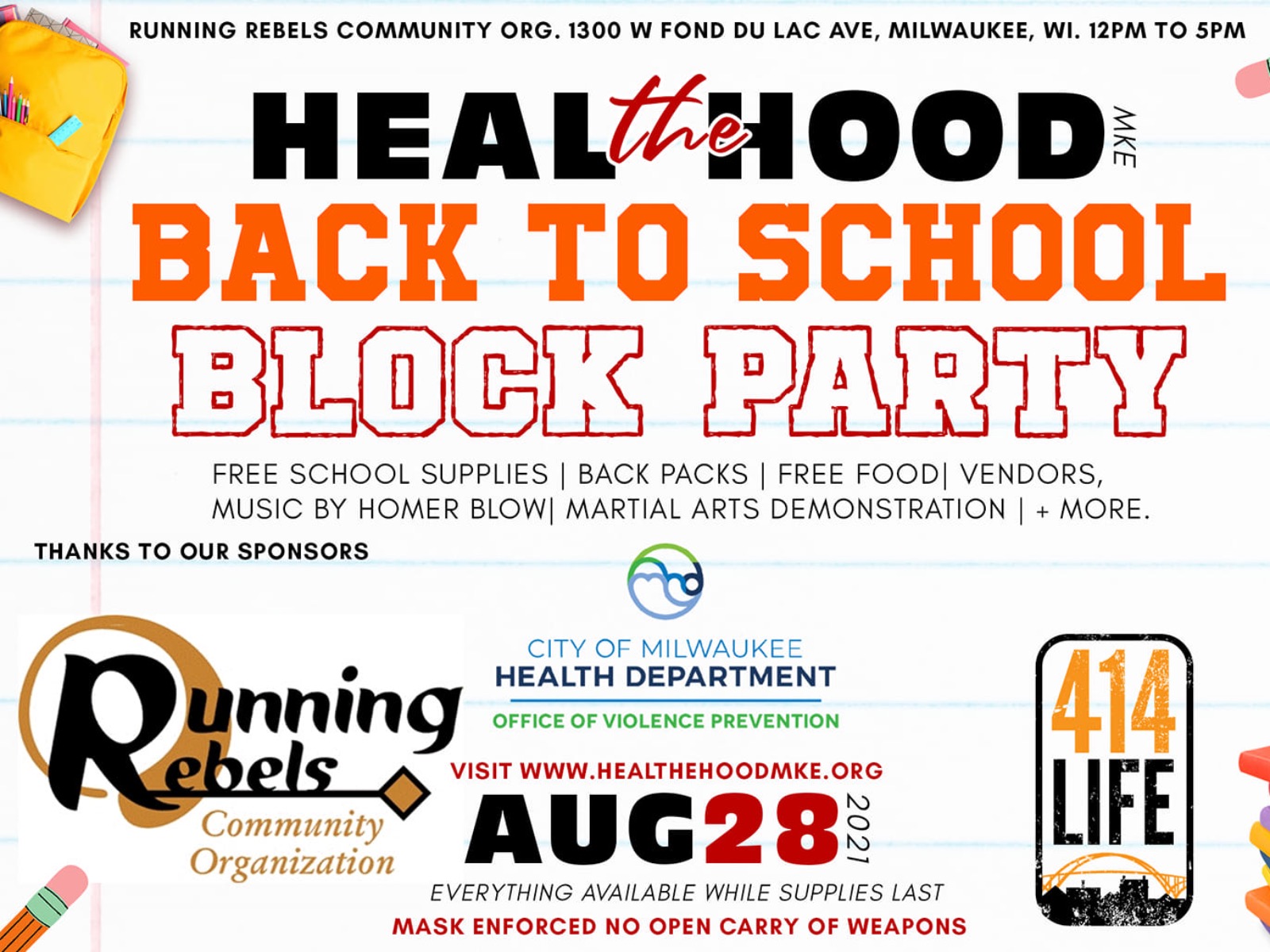 Heal the Hood event