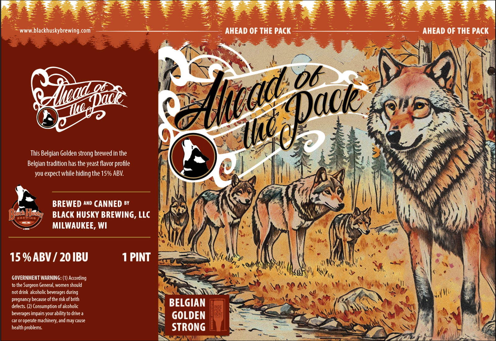 Black Husky Brewing black friday beer