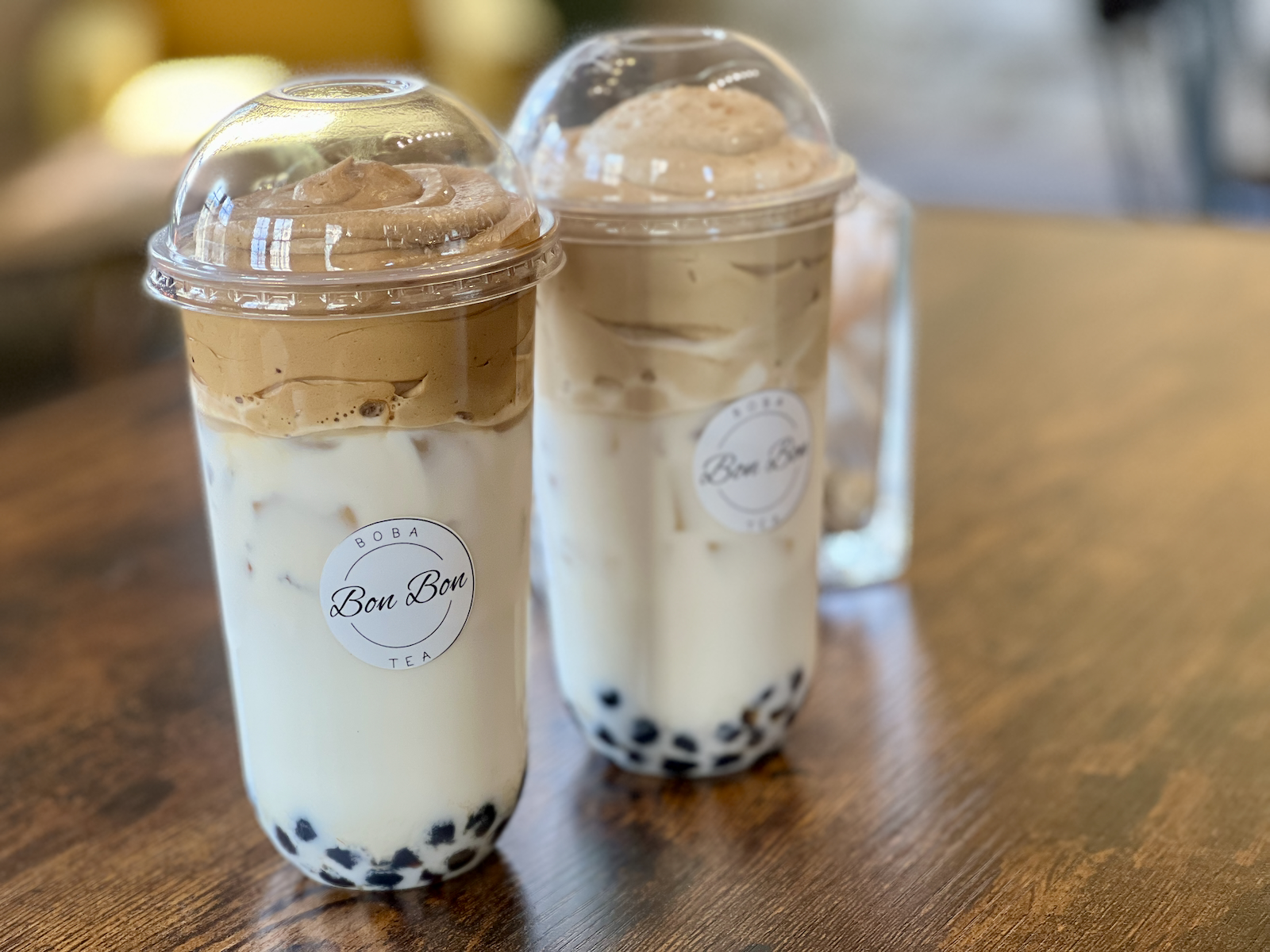 Dalgona Coffee and Brown Sugar Milk teas