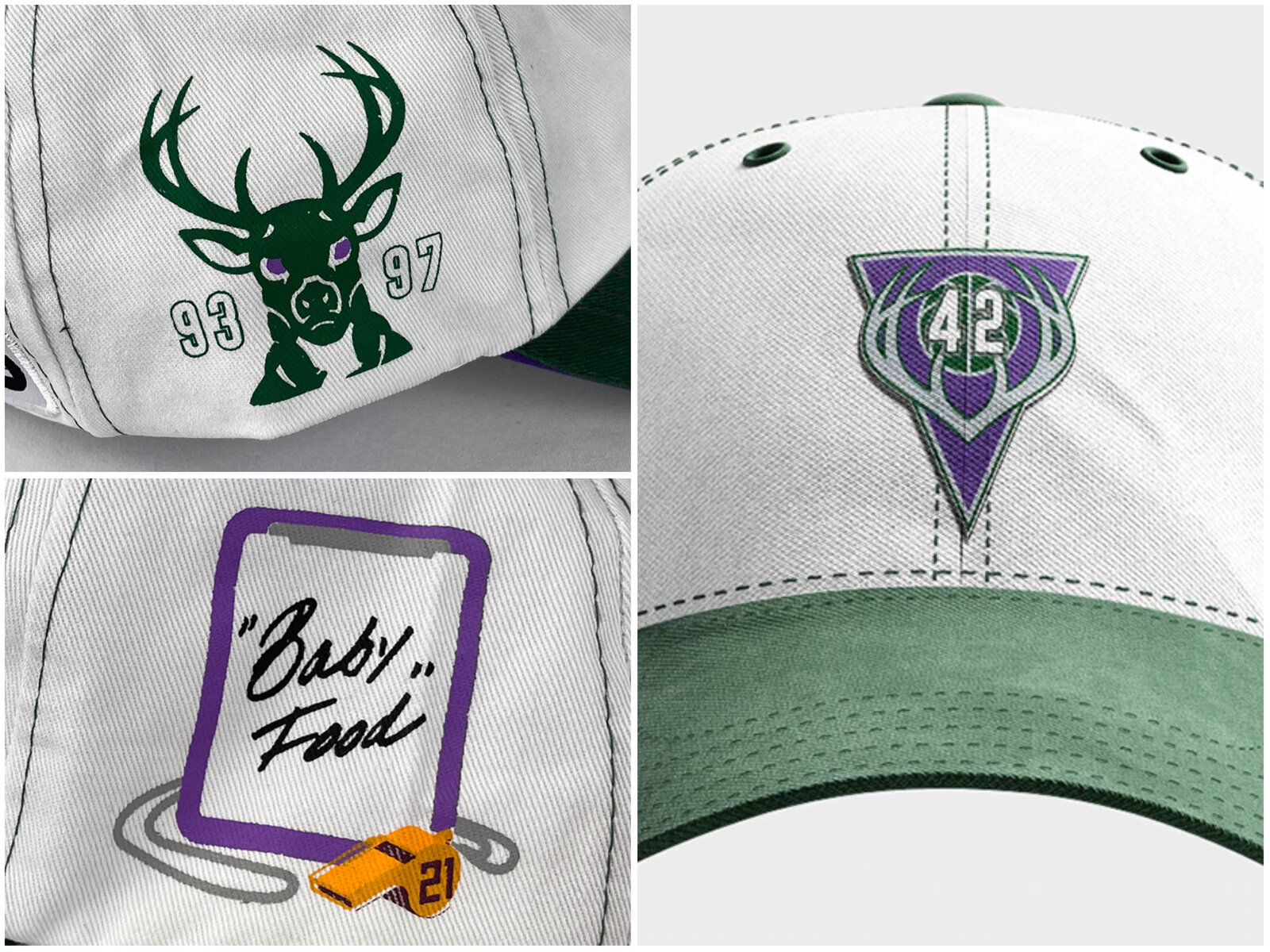 Vin Baker Bucks hat