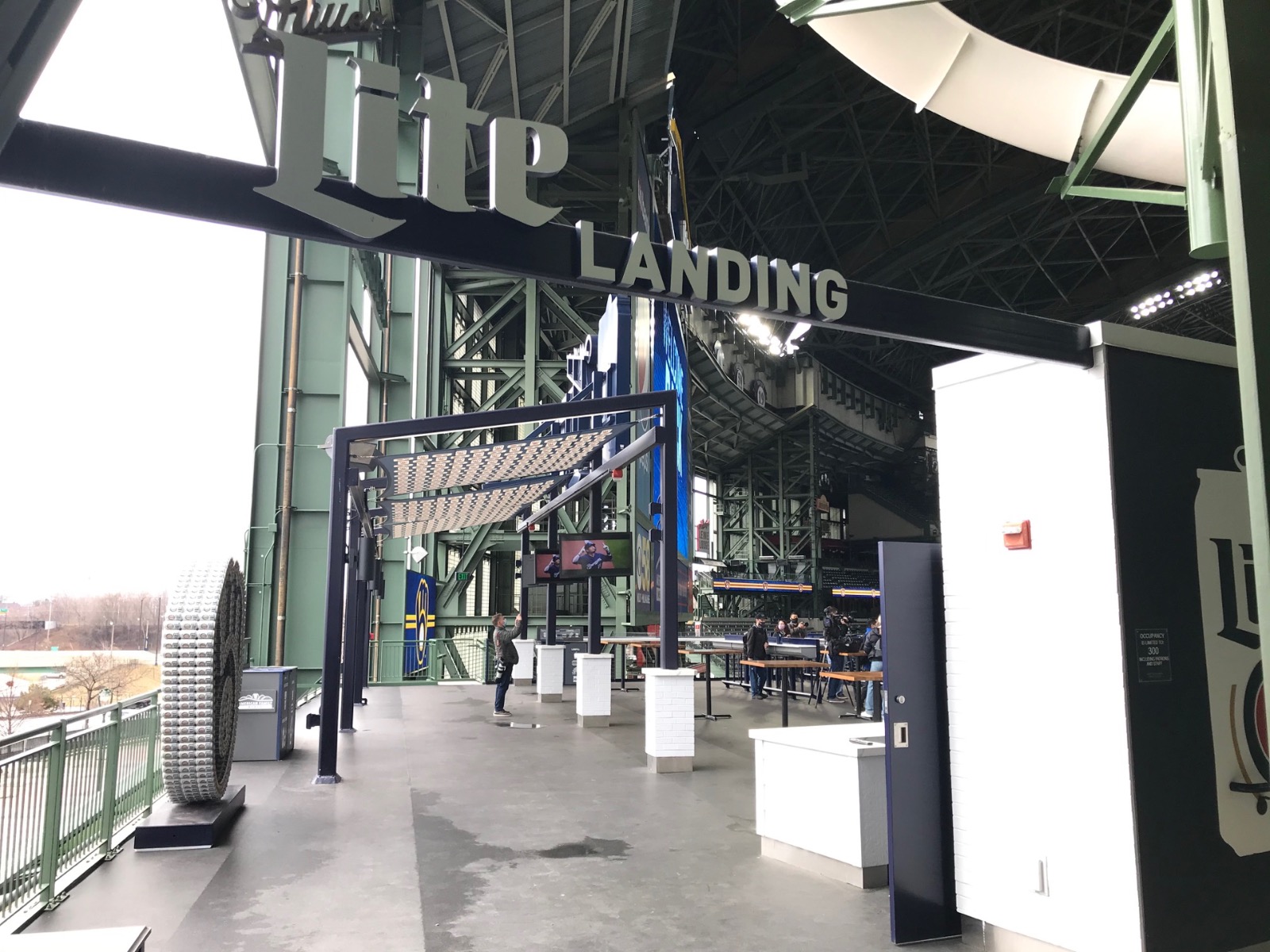 First look: Miller Lite Landing at American Family Field