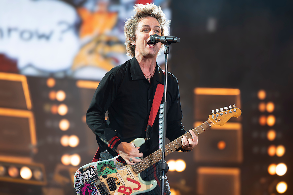 Billie Joe Armstrong of Green Day at American Family Field