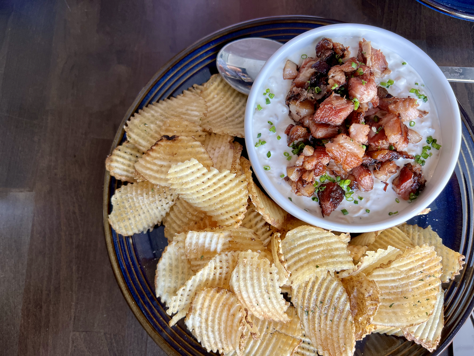 Charred onion dip