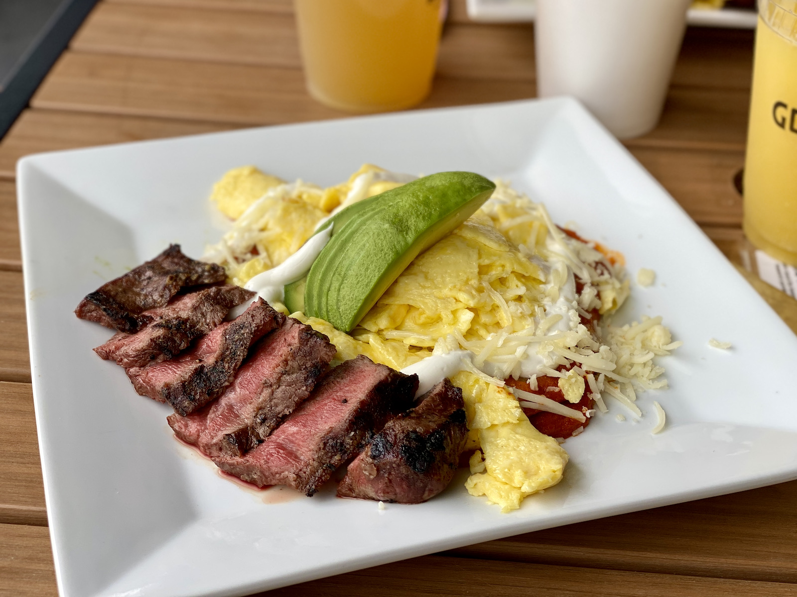 Steak rancheros