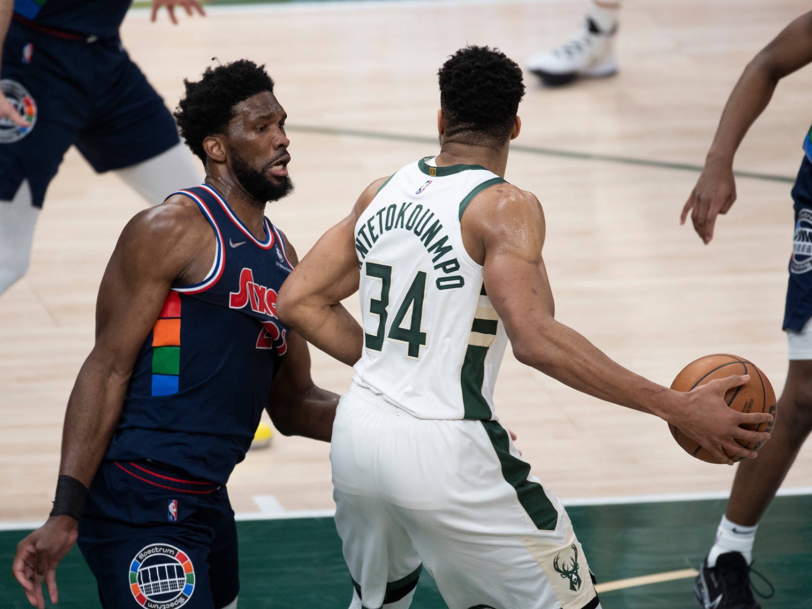 Giannis and Embiid