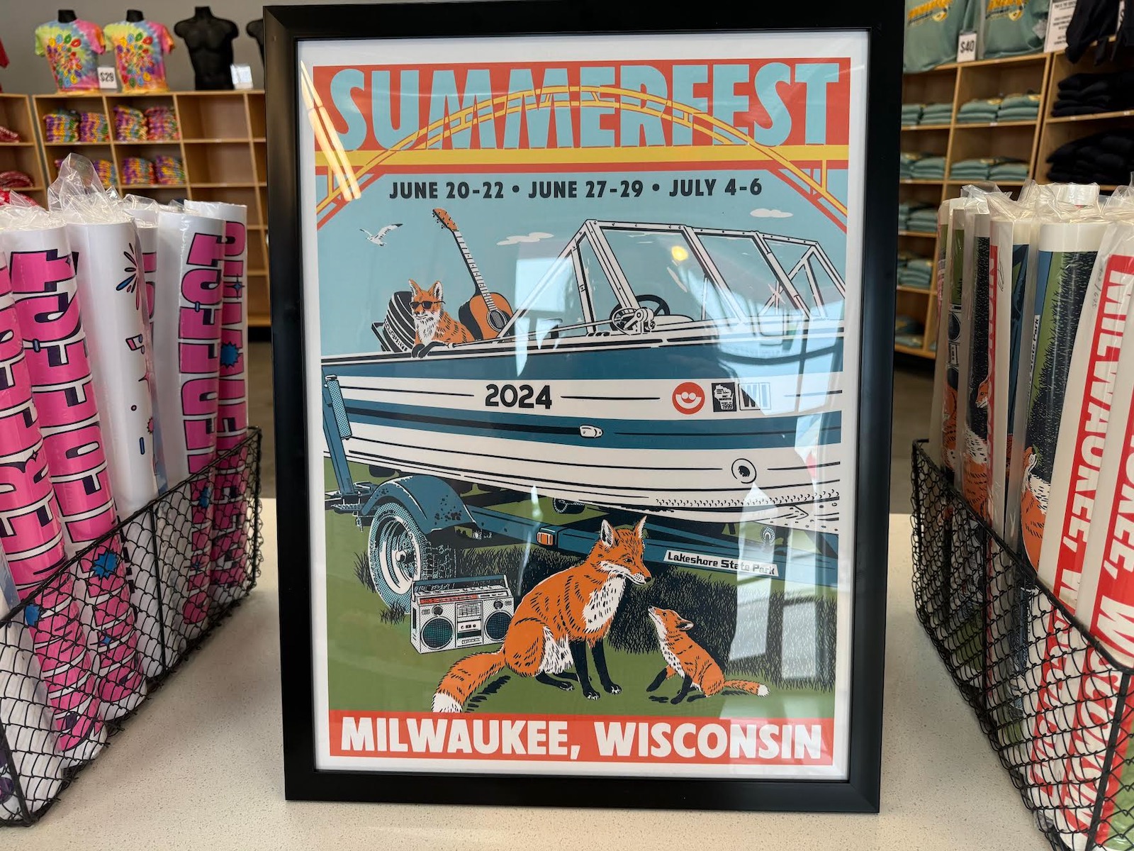 Get a sneak peek of the 2024 Summerfest merch