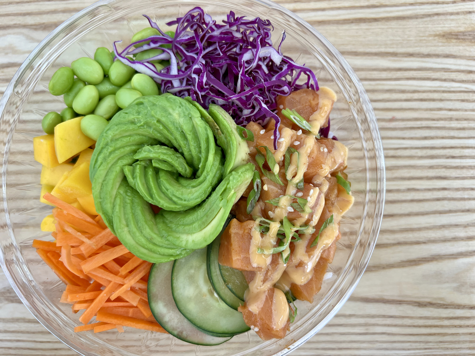 Spicy Salmon Poke Bowl