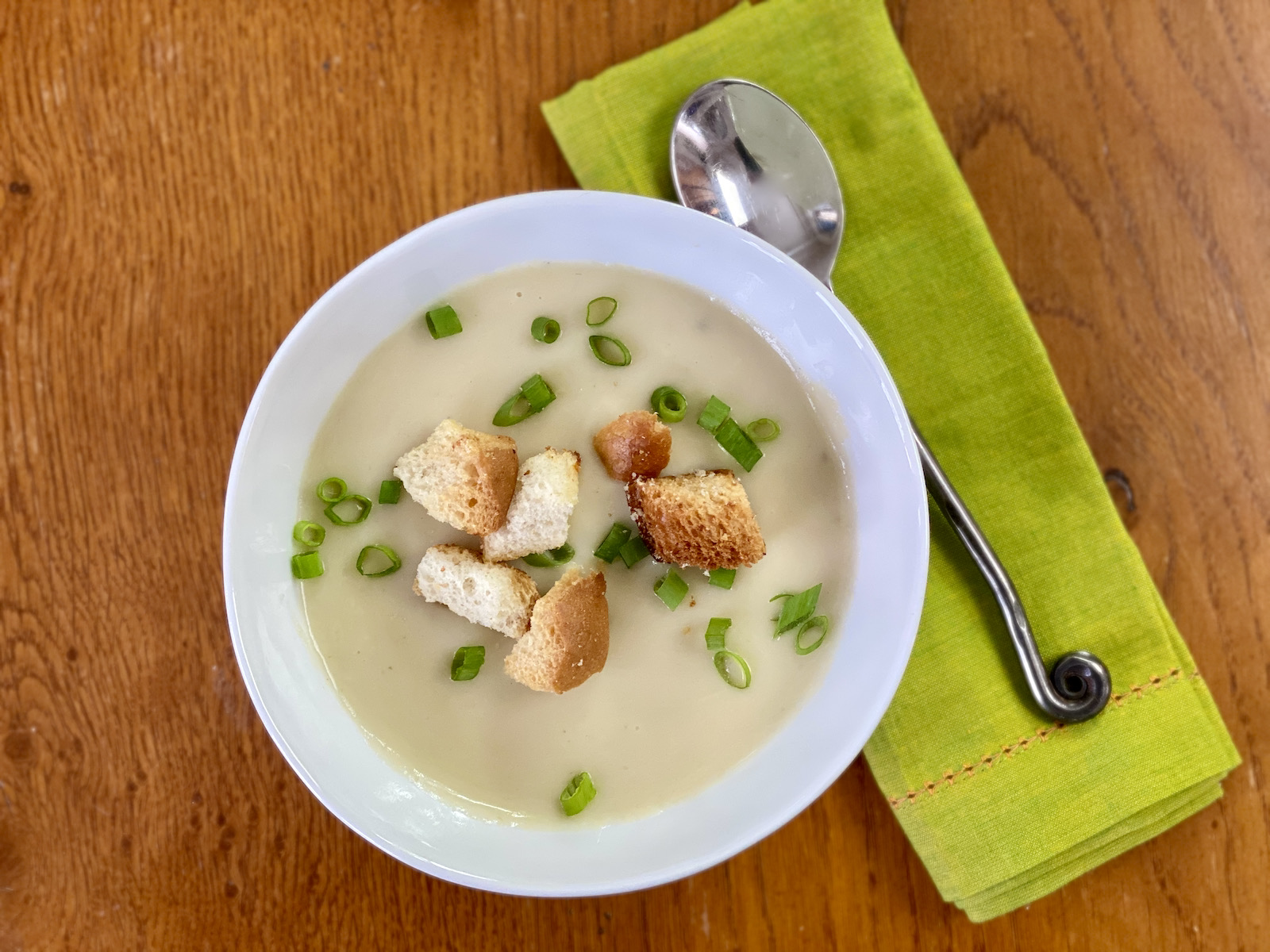 South Side Soups potato leek soup