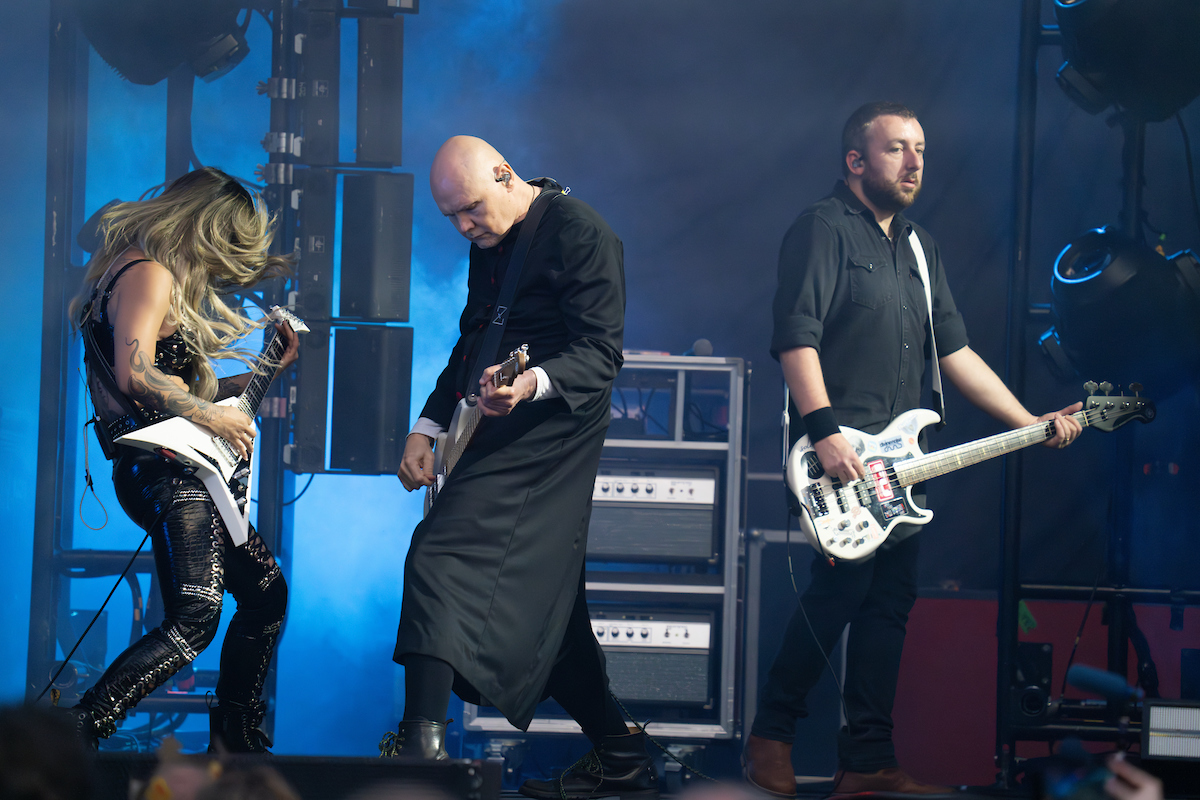 Smashing pumpkins at the American Family Field