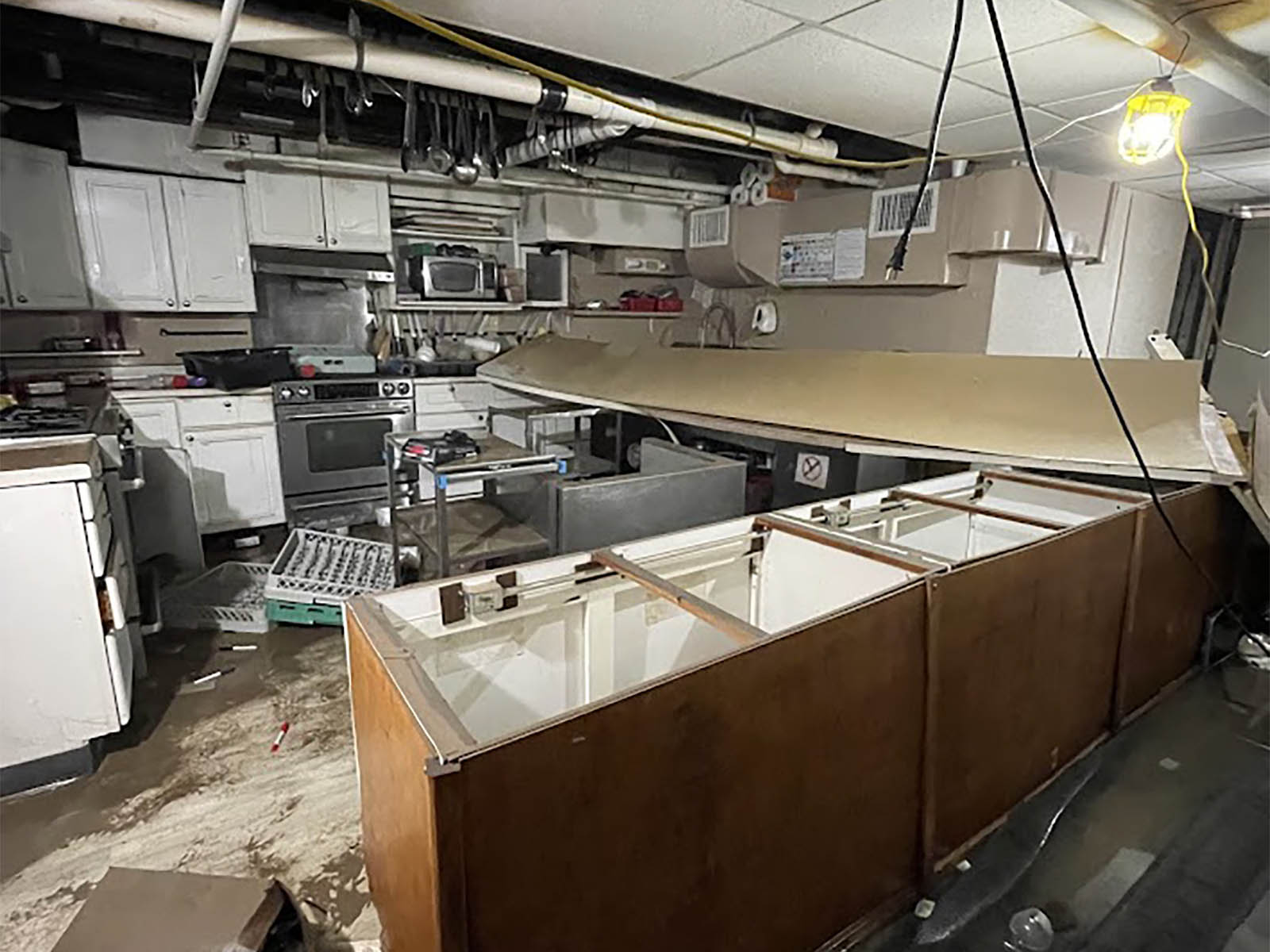 Muellner Building flood damage