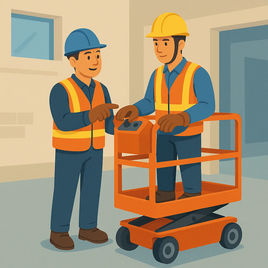 ITSSAR - MEWP Scissor Lifts Training course