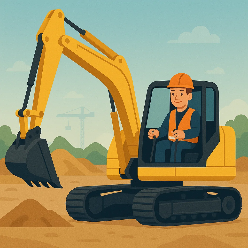 NPORS (N202) 360 Excavator (All Sizes) - Red Card course