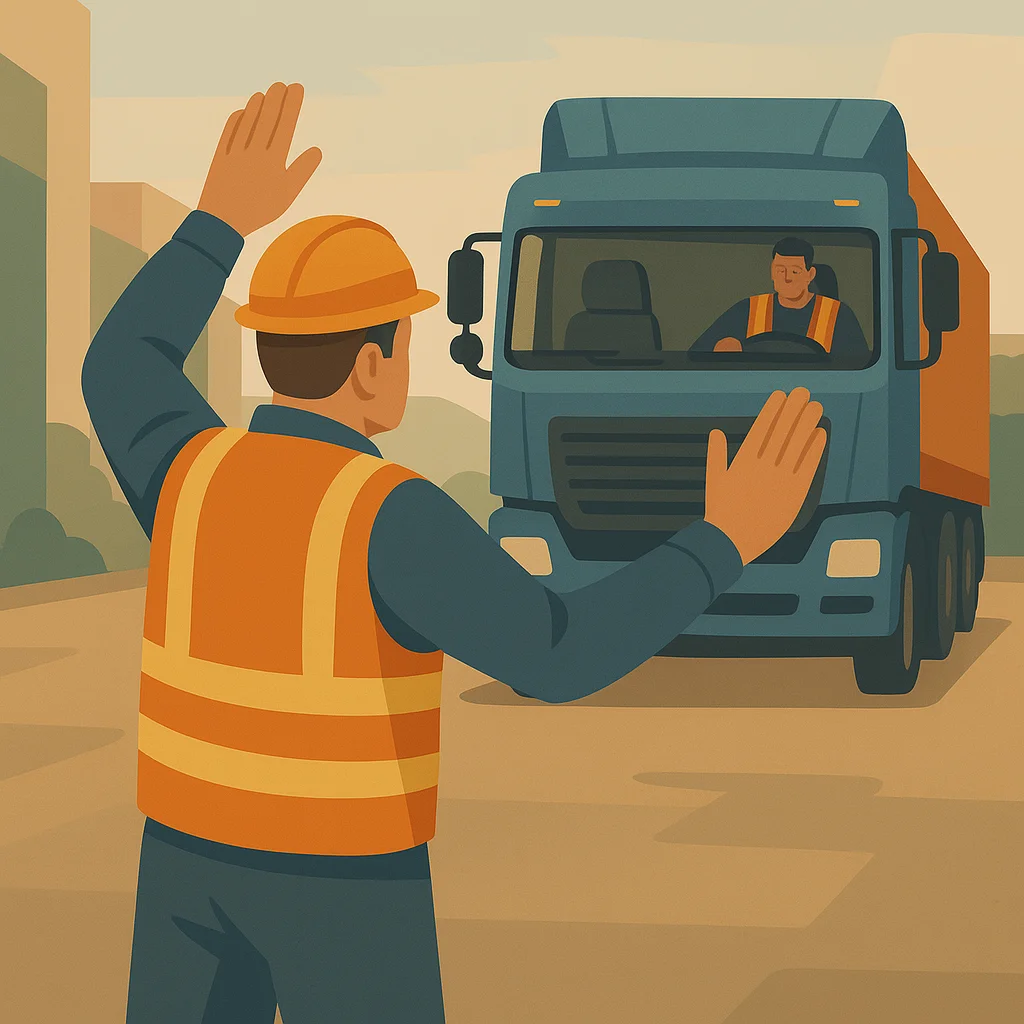 Vehicle Banksman/Traffic Marshal course