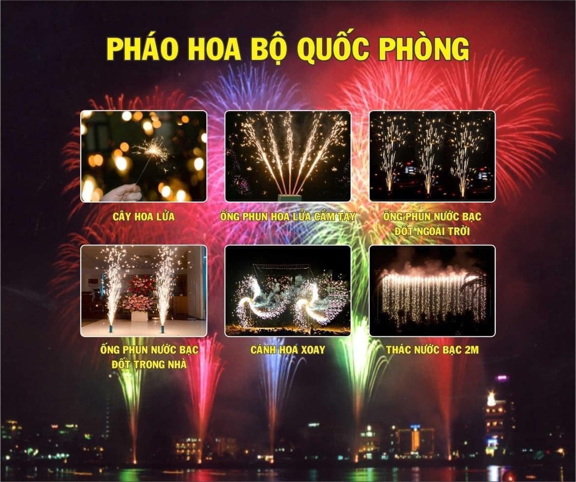 Pháo hoa bộ quốc phòng