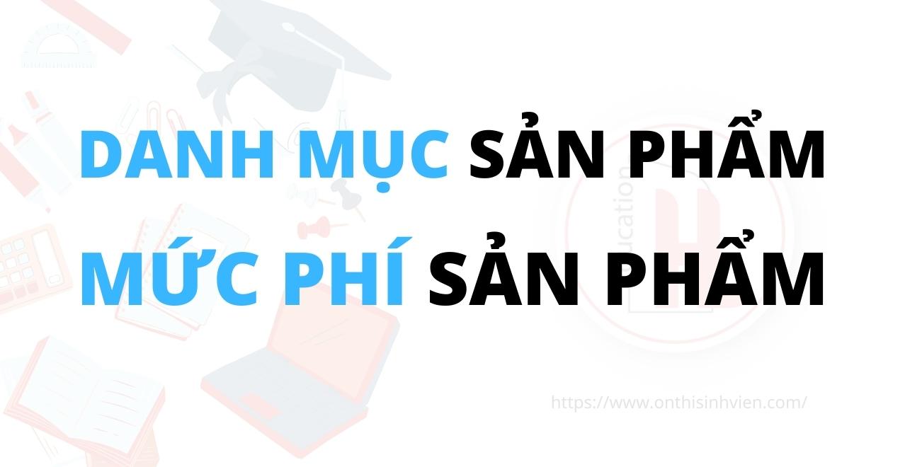 Khóa học Ôn thi sinh viên NEU