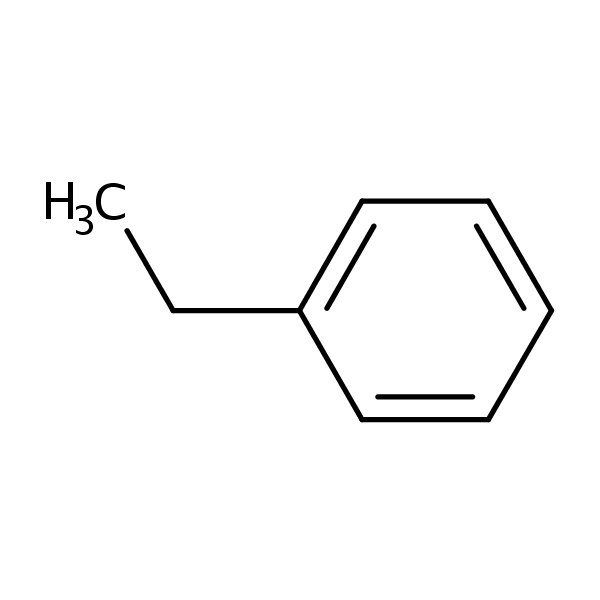 Molecular structure of 100-41-4