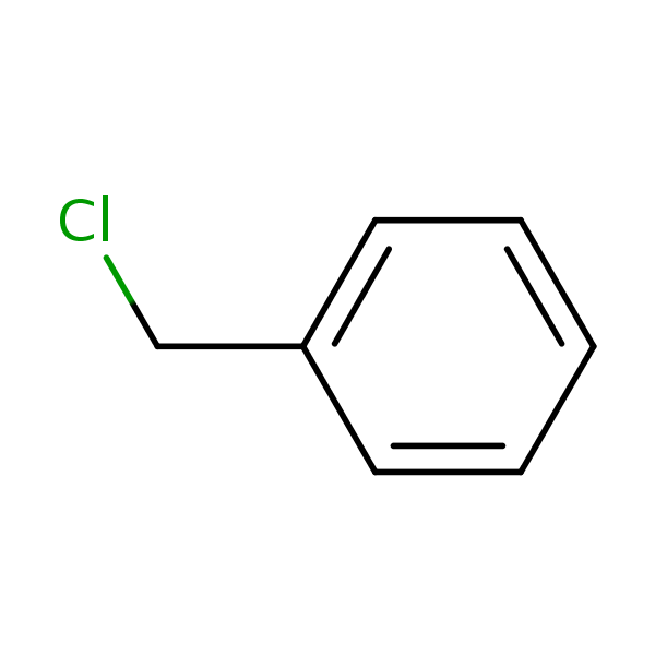 Molecular structure of 100-44-7