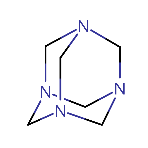 Molecular structure of 100-97-0