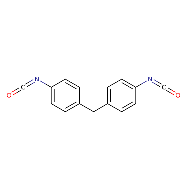 Molecular structure of 101-68-8
