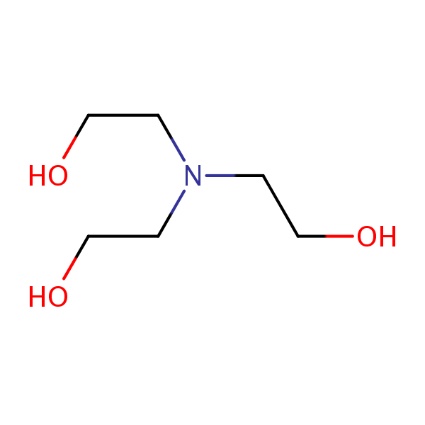 Molecular structure of 102-71-6
