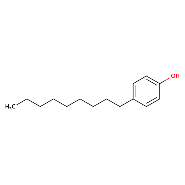 Molecular structure of 104-40-5
