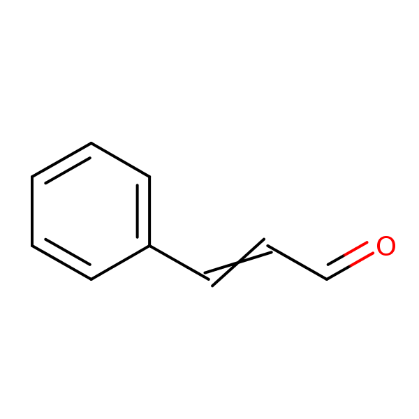 Molecular structure of 104-55-2