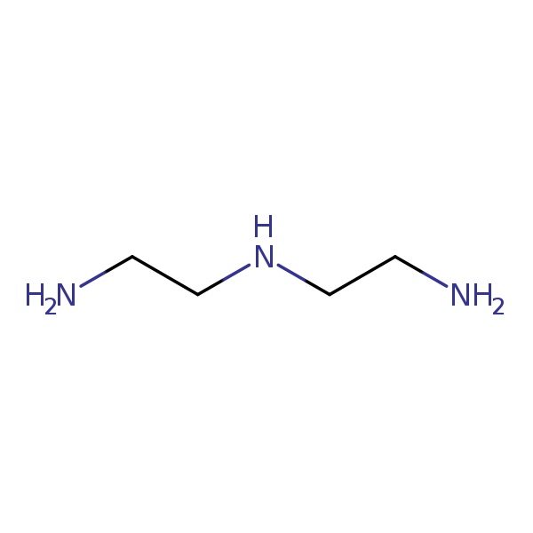 Molecular structure of 111-40-0