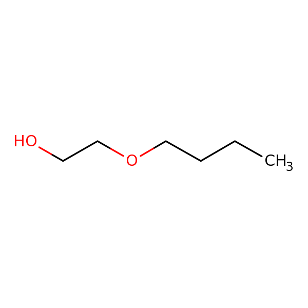 Molecular structure of 111-76-2