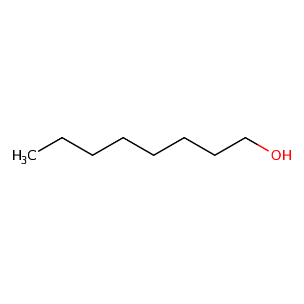 Molecular structure of 111-87-5