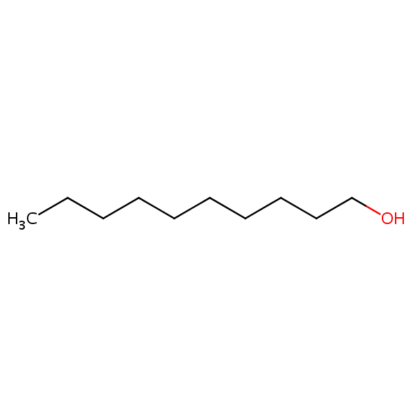 Molecular structure of 112-30-1