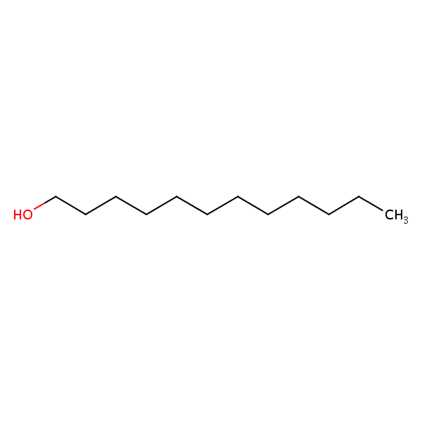 Molecular structure of 112-53-8