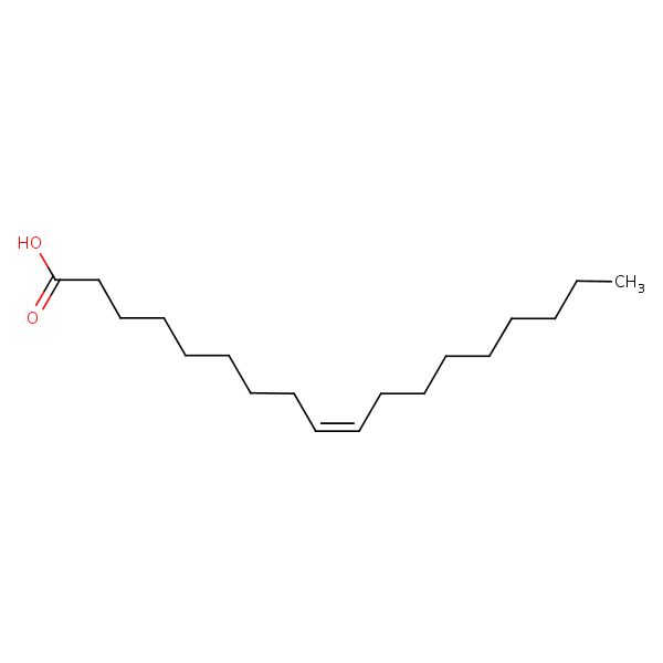 Molecular structure of 112-80-1