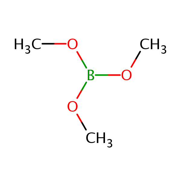 Molecular structure of 121-43-7