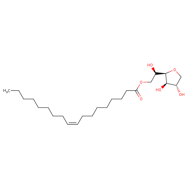 Molecular structure of 1338-43-8