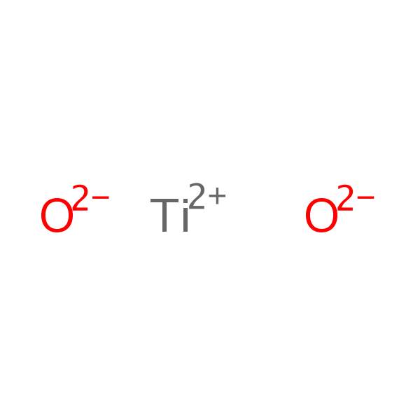 Molecular structure of 13463-67-7