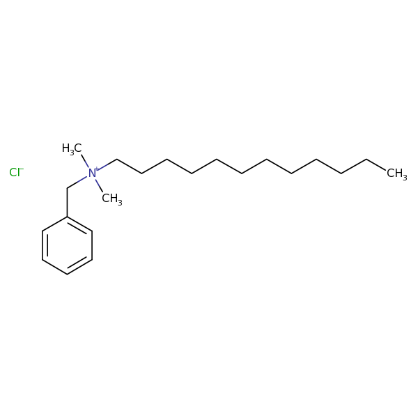 Molecular structure of 139-07-1