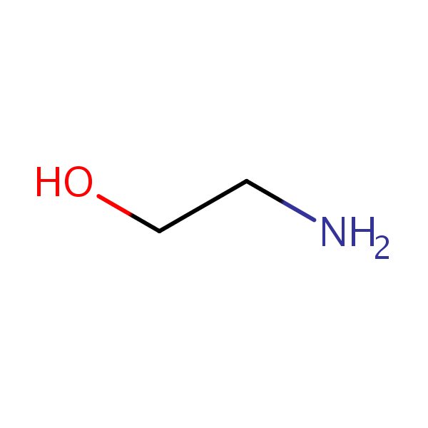 Molecular structure of 141-43-5