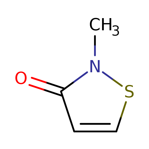 Molecular structure of 2682-20-4