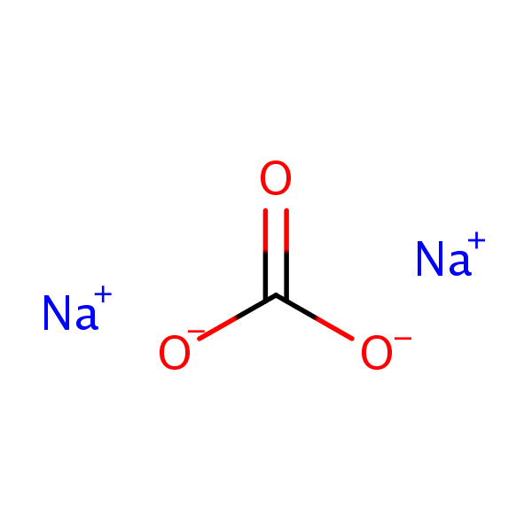 Molecular structure of 497-19-8