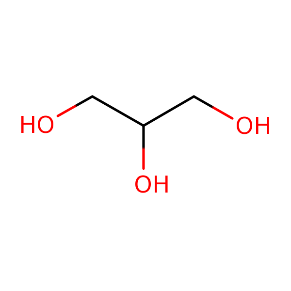 Molecular structure of 56-81-5